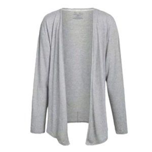 Live 2 Lounge Women’s Light Gray Cardigan Soft Stretch S